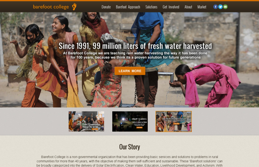 Barefoot College_website
