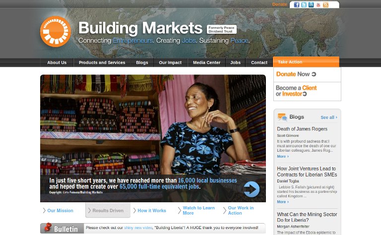 Building Markets_website