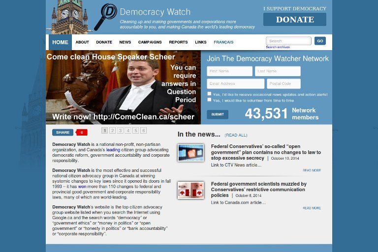 Democracy Watch_website