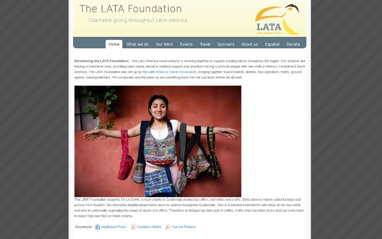 The LATA Foundation_website