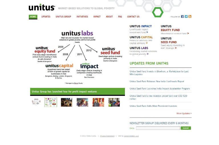 Unitus - website