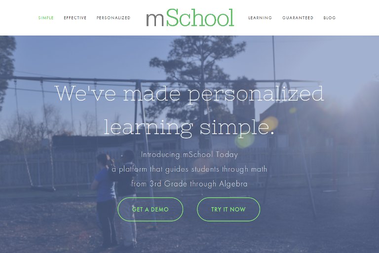 mSchool_website