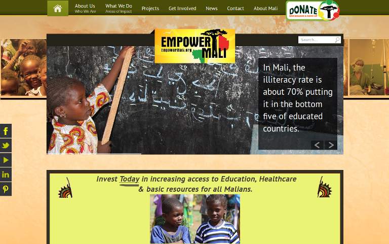 Empower Mali - Homepage