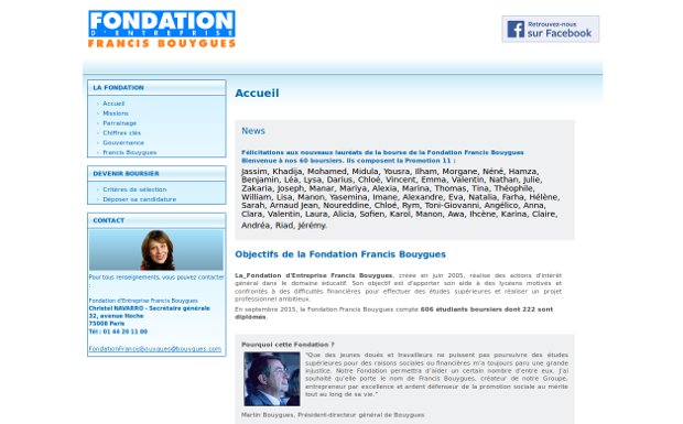Boursier Fondation_website