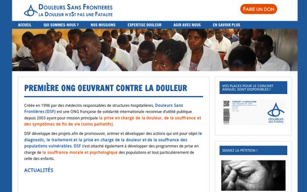 Douleurs Sans Frontières_website