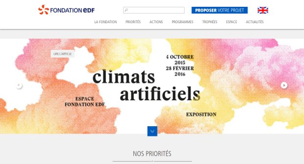 Fondation EDF_website