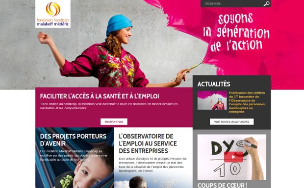 Fondation Handicap Malakoff Médéric_website