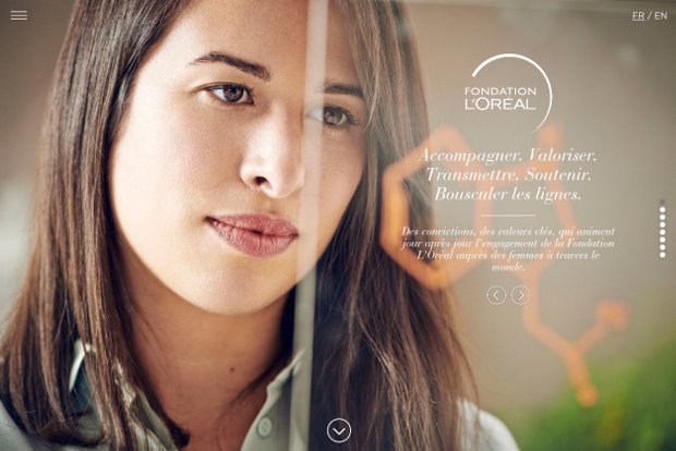 Fondation L'Oréal_website