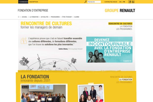 Fondation Renault_website