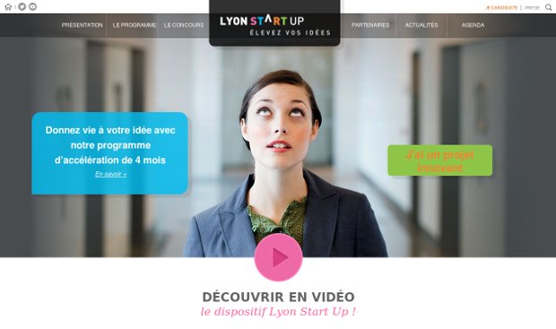 Lyon Start Up_website