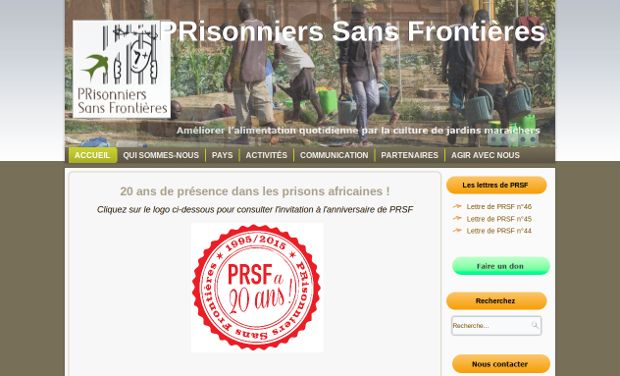 PRisonniers Sans Frontières_website