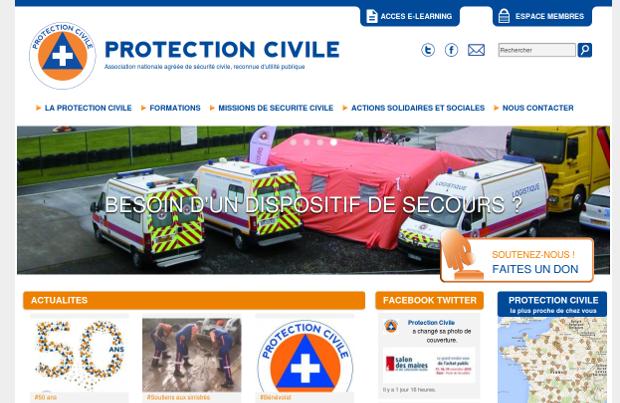 Protection Civile | Association nationale agréée de sécurité civile_website