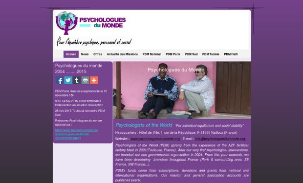 Psychologues du Monde_website