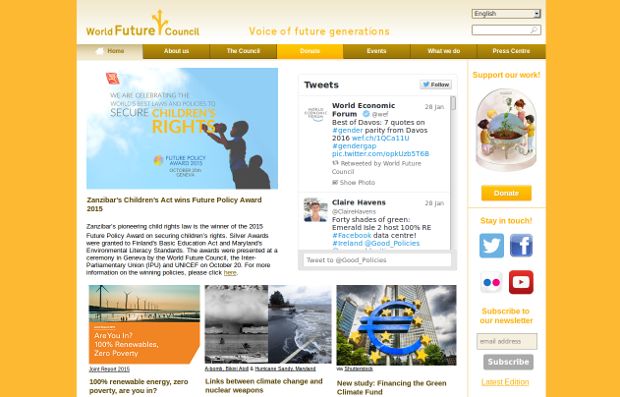 The World Future Council_website
