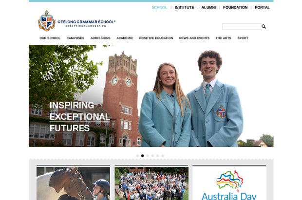 Geelong Grammar School_homepage
