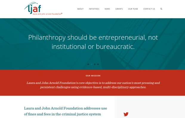 Laura and John Arnold Foundation_website
