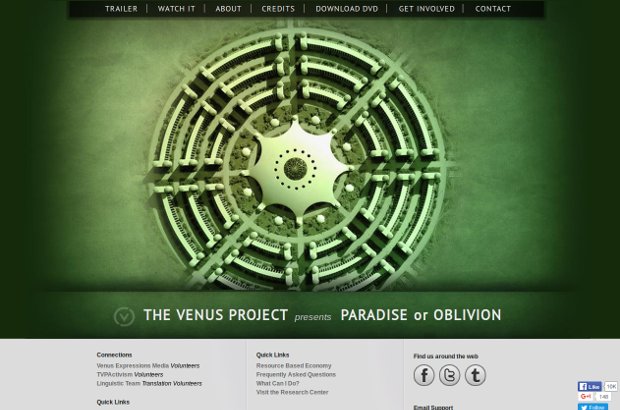 Official Home Page - The Venus Project| Paradise or Oblivion