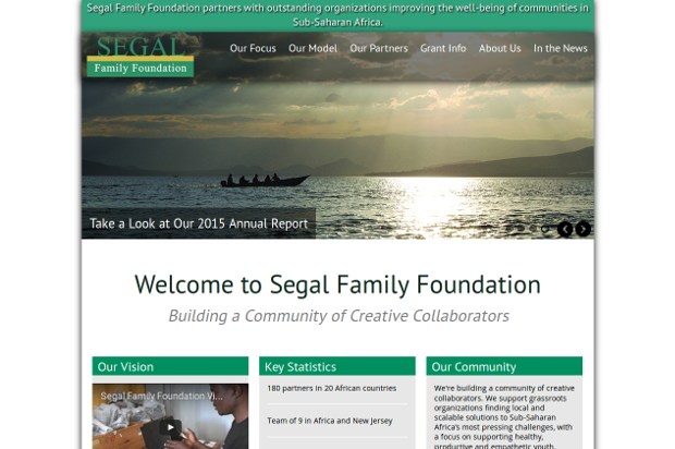 Segal Family Foundation_homepage