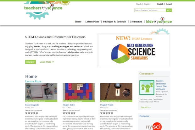 Teachers tryscience_homepage