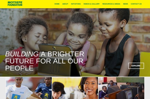 The Motsepe Foundation_homepage