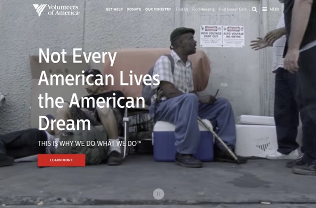 Volunteers of America_homepage