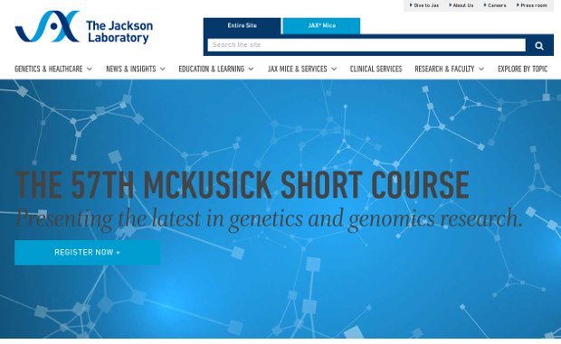 The Jackson Laboratory_website