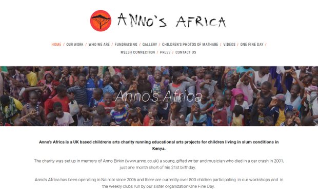 Anno's Africa_homepage