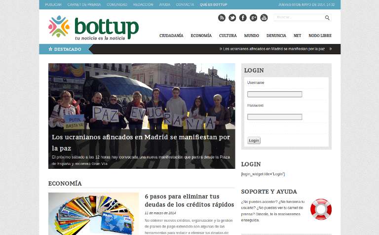 Bottup_webpage