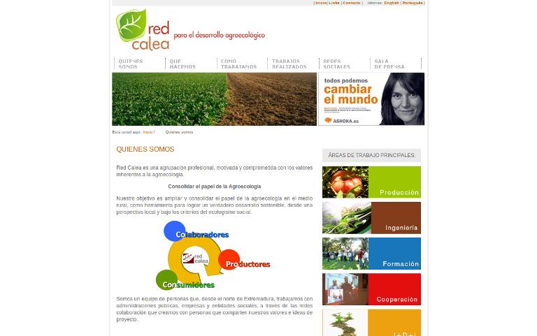 Red Calea_webpage